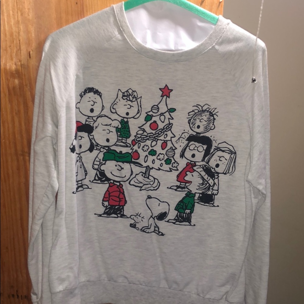 charlie brown christmas sweater